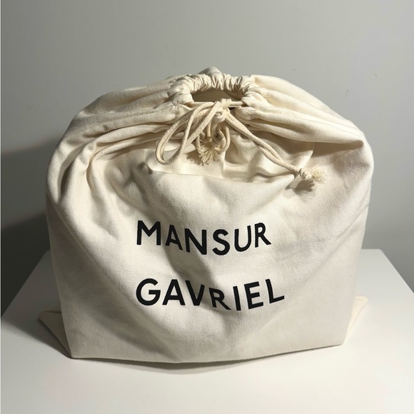 Mansur Gavriel Lady Bag- Regular Size, Camel Colour - Picture 13 of 13